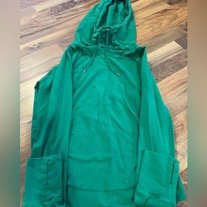 Green Athleta hoodie